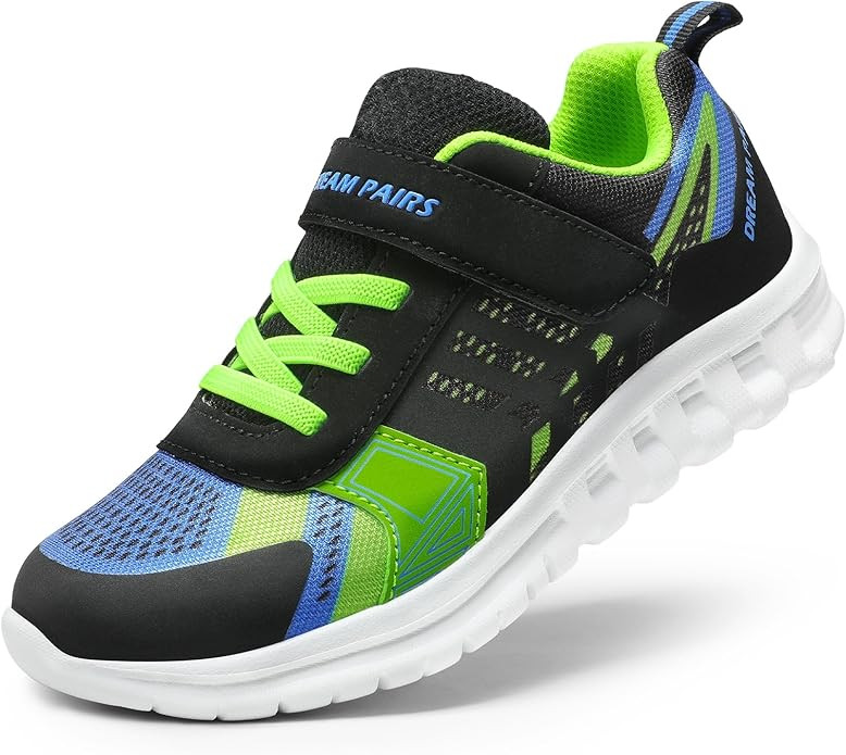 DREAM PAIRS Girls Boys Shoes Kids Tennis EZ-Ons Quicksteps School Sneakers Breathable Running Ath... | Amazon (US)