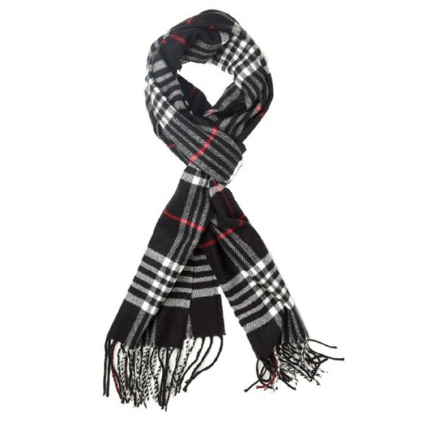 Super Soft Luxurious Classic Cashmere Feel Winter Scarf - Walmart.com | Walmart (US)
