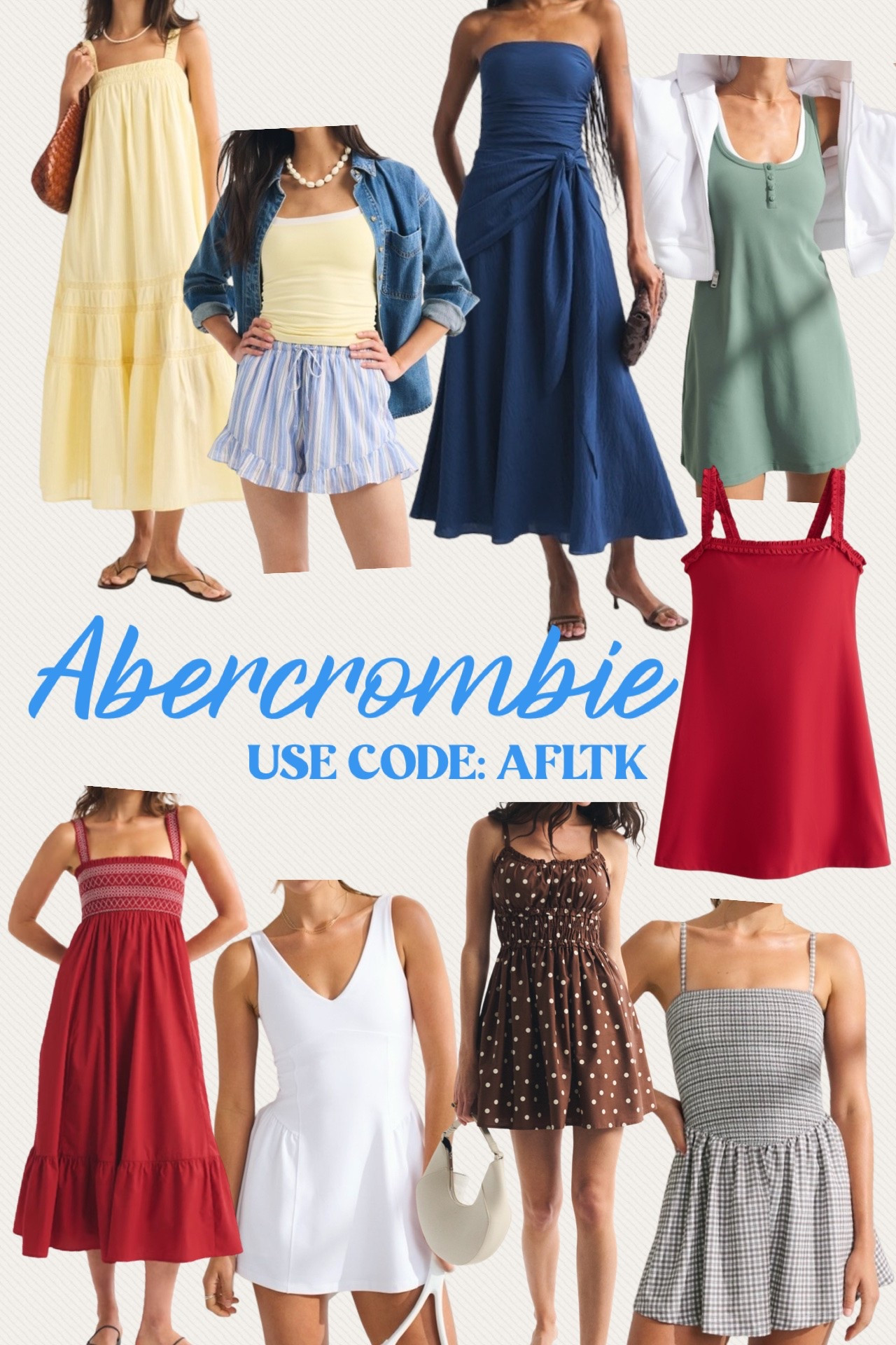 Abercrombie sale! Use code AFLTK
.

#LTKxAbercrombie #LTKSaleAlert #LTKOver40