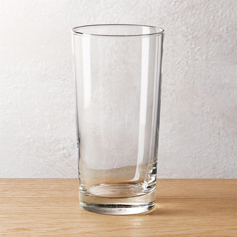 Brisk Tall Cooler Glass + Reviews | CB2 | CB2
