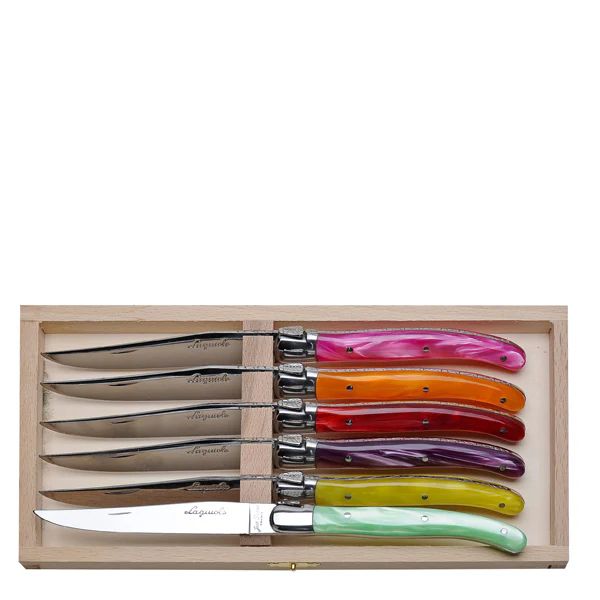 Knives Set in Multicolor, Set of 6 | Over The Moon