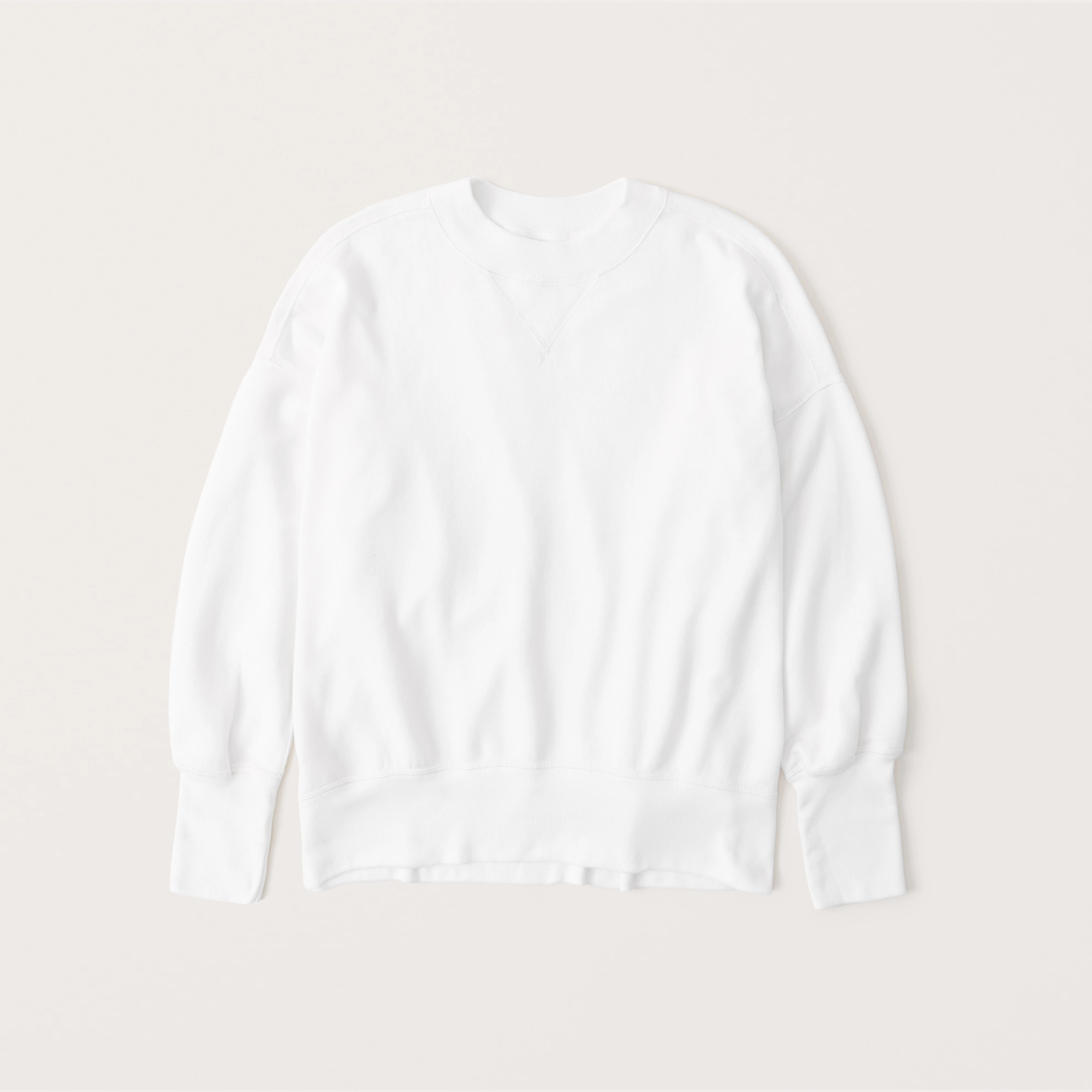 Crewneck Tunic Sweatshirt | Abercrombie & Fitch (US)