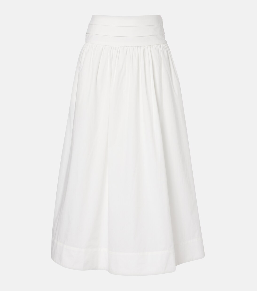 Rue cotton midi skirt | Mytheresa (US/CA)
