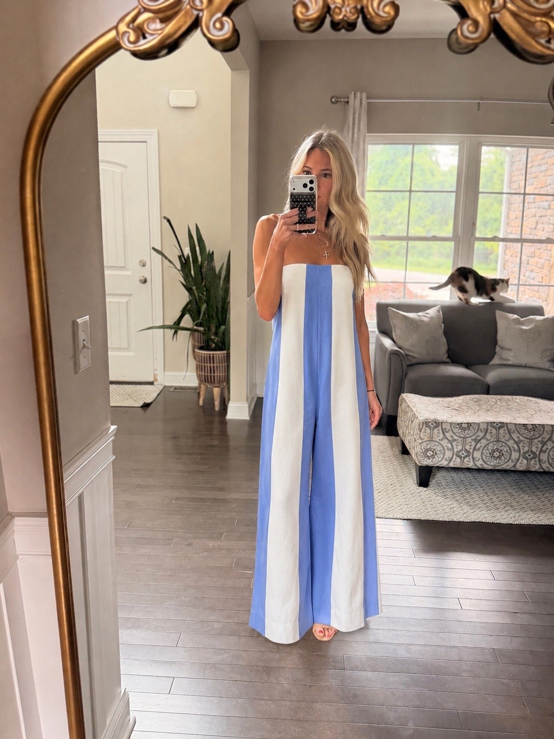 Comfortable bold striped strapless jumpsuit for the summer! Lightweight Boho women’s look

#LTKootd #LTKOver40 #LTKgrwm