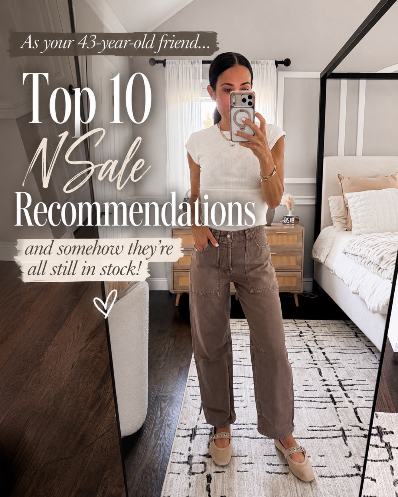 As your 43-year-old friend who has looked through what feels like the entire NSale 😂 these are the 10 pieces I genuinely think are worth grabbing—and somehow they’re all still in stock!

A mix of great denim, comfy shoes, fall staples and a few pieces I know you’ll wear on repeat. 

💌type “NEED” and I’ll send you the full list 
🔗

Which one are you adding to cart first?

#LTKSaleAlert #LTKOver40 #LTKSeasonal