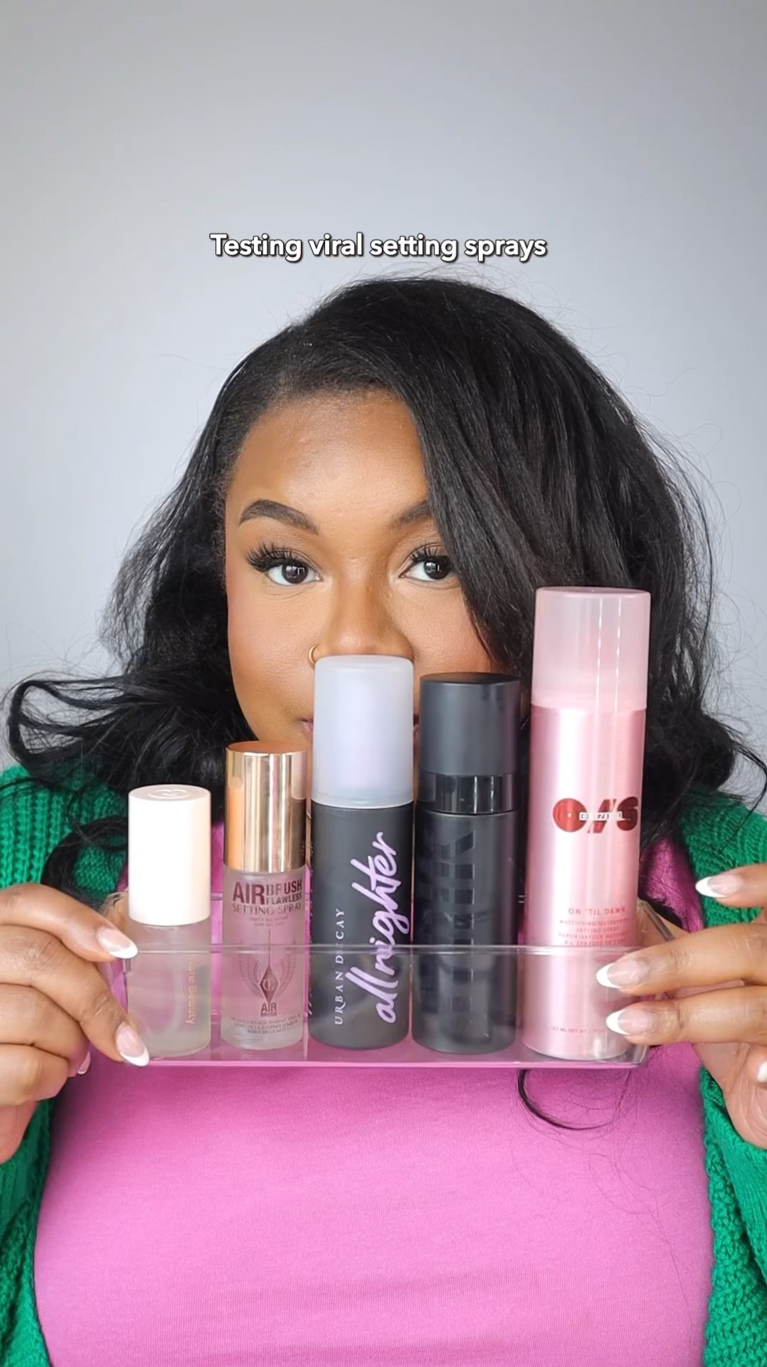 Testing viral setting sprays 

#LTKfindsunder100 #LTKbeauty #LTKxSephora