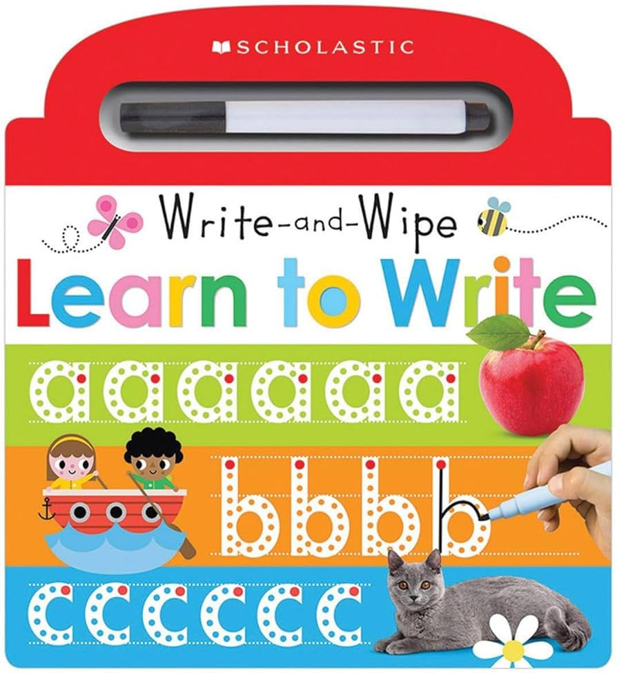 Learn to Write: Scholastic Early Learners (Write and Wipe) | Amazon (US)