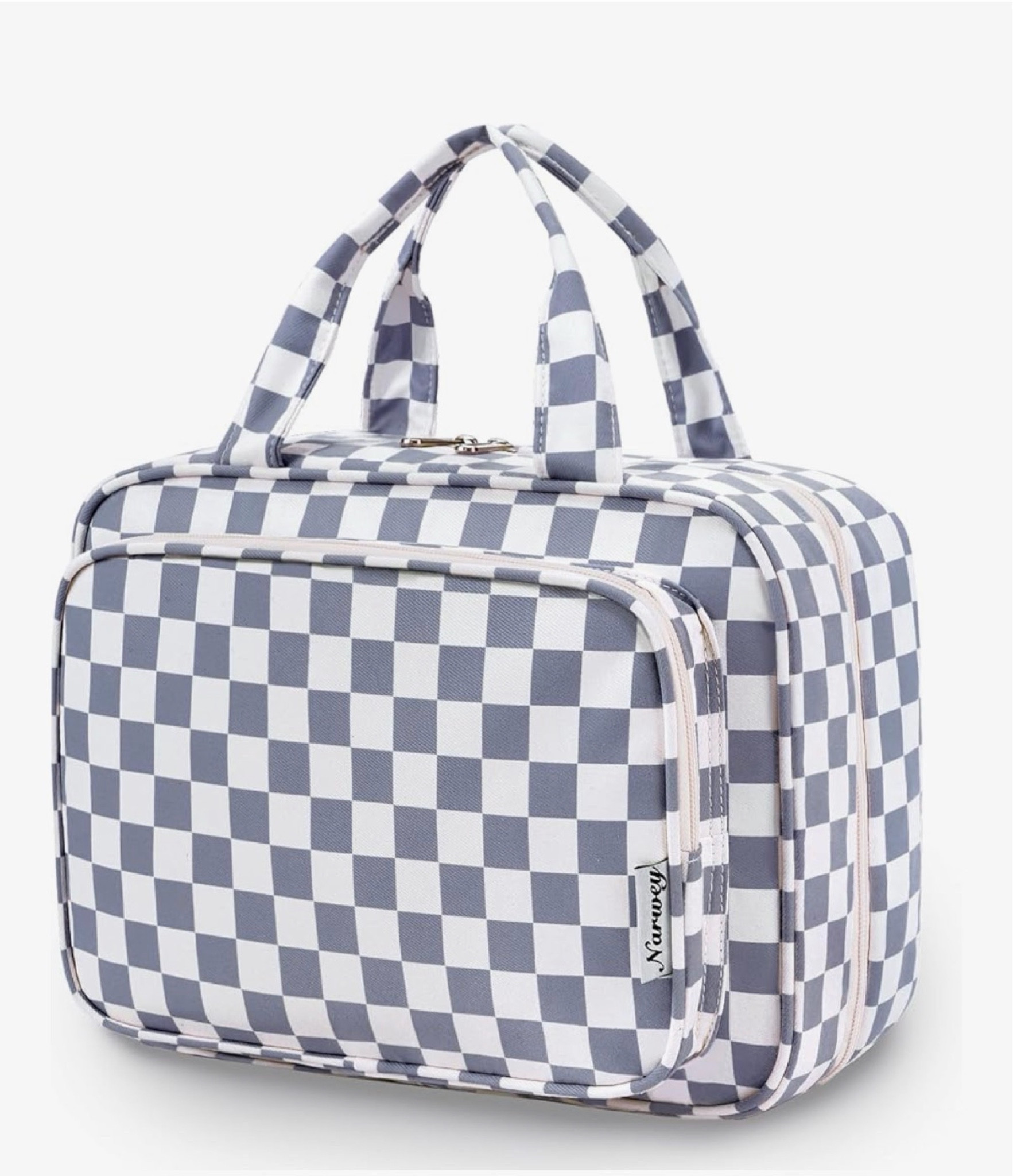 Narwey Travel Toiletry Bag for Women Large Hanging Makeup Bag Organizer Toiletries Bag for Full Size Essentials Accessories Cosmetics (Grayish Blue Checkerboard (Large))

Travel hanging toiletries bag


#LTKKids #LTKTravel #LTKmomlife