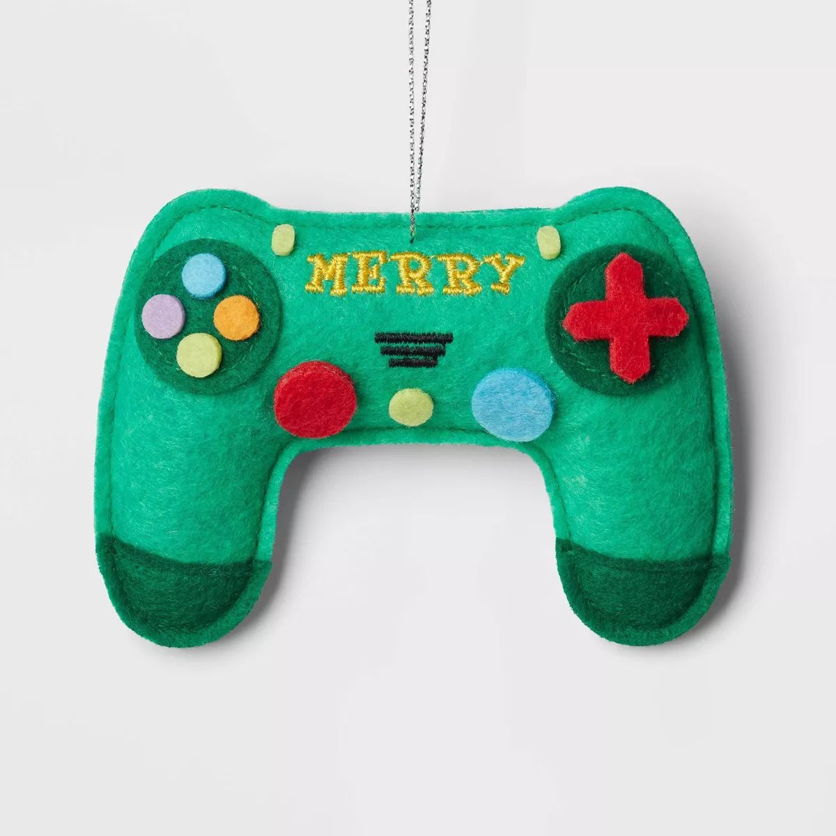 Fabric Video Game Controller Christmas Tree Ornament Green - Wondershop™ | Target