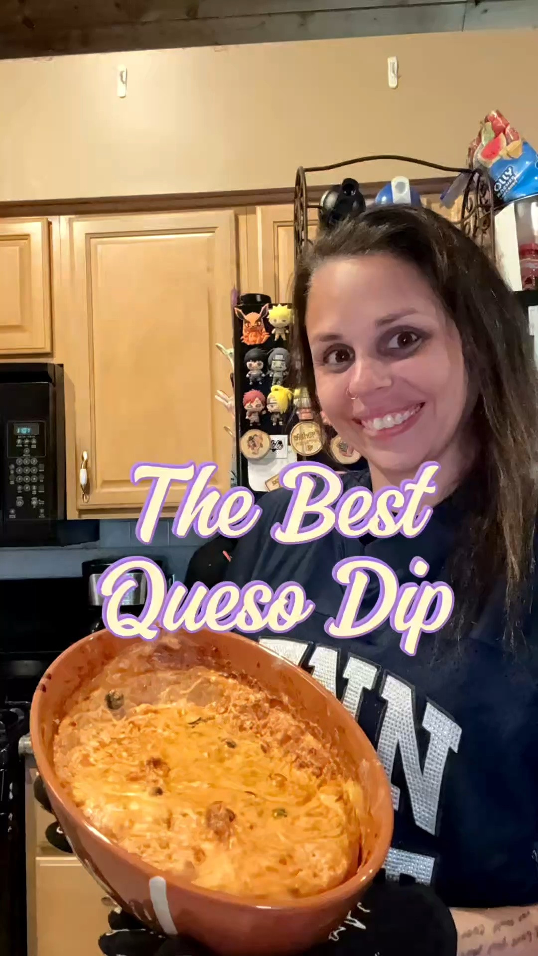 The best queso dip for game day! 🏈

Cheer on your favorite team with delish game day food!

Ingredients:
🏈1 block Velveeta Cheese
🏈1 block Cream Cheese
🏈Cooked, Shredded Chicken
🏈1 jar Salsa
🏈Black Olives
🏈Scallions
🏈Taco Seasoning

Directions:
🏈Combine ingredients in a large bowl in the following order:
🍂Velveeta Cheese
🍂Cream Cheese
🍂Chicken
🍂Salsa
🍂Black Olives
🍂Scallions
🍂Taco Seasoning
🏈Bake in oven at 350*F for 30min
🏈Remove to stir
🏈Bake an additional 20min

#recipe #gameday #football #quesodip #easyrecipe

#LTKHome #LTKfoodie