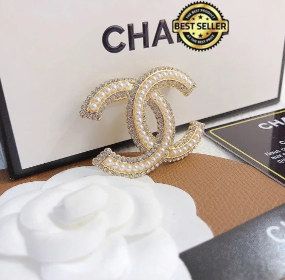 LUXURY Women Brooch Brooch Broochs Gold Plated Brooch - Etsy | Etsy (US)