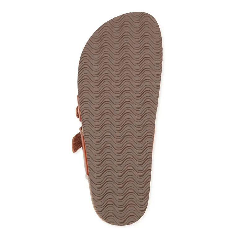 Time and Tru Women's Footbed Thong Sandals | Walmart (US)