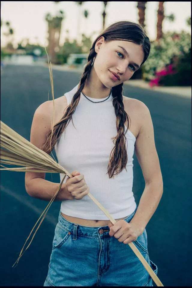 KOTO 01.003 Ribbed Tank Top | Urban Outfitters (US and RoW)
