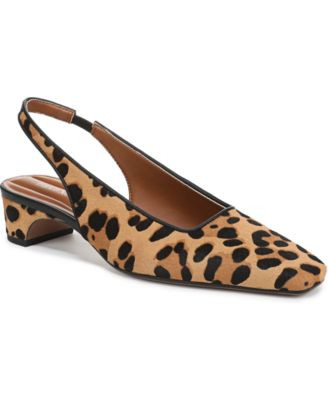 Franco Sarto Women's Lyanna Square Toe Slingback Pumps - Macy's | Macy's