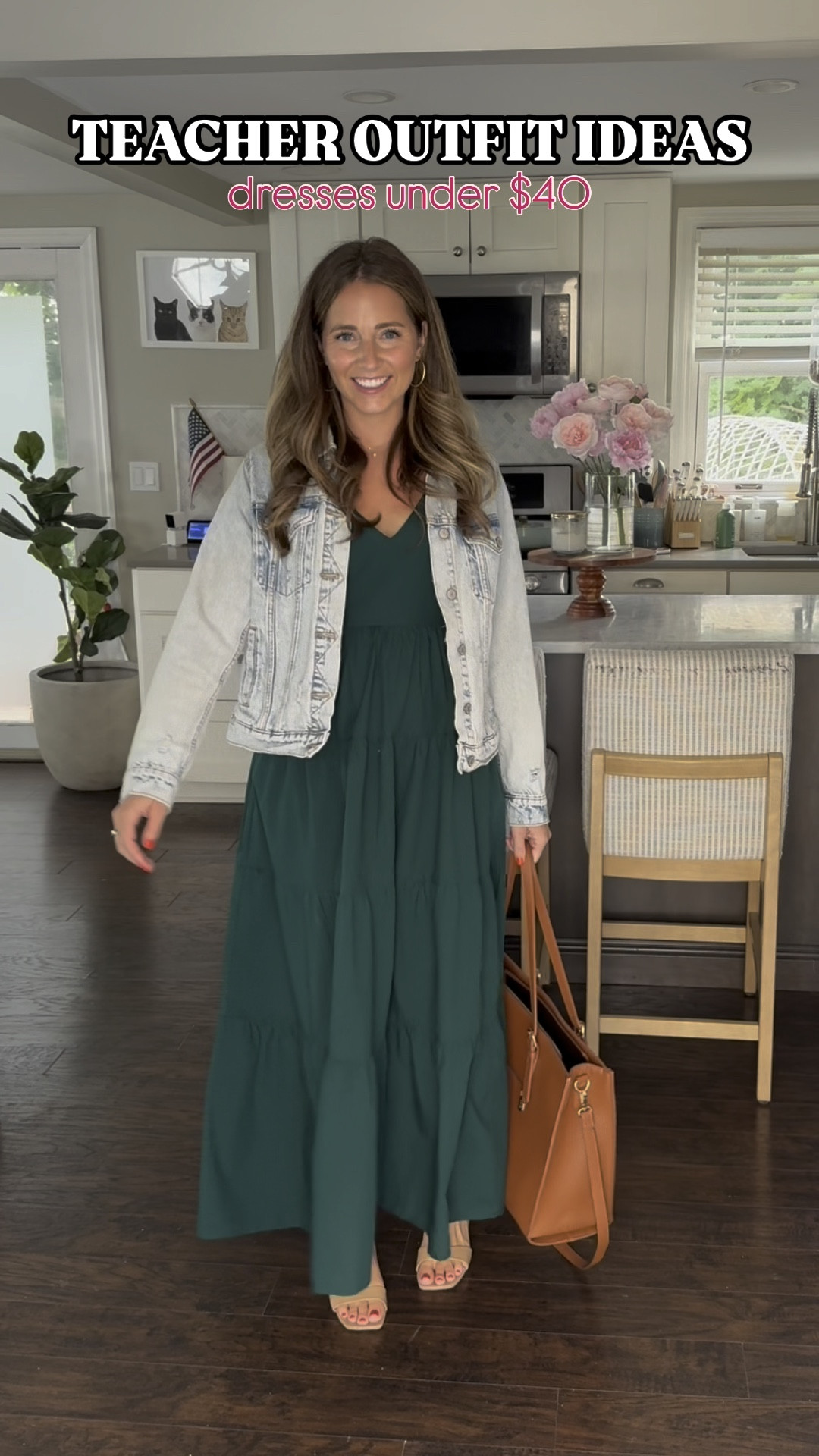 TEACHER OUTFIT IDEAS 🤩 all of these dresses are under $40 and perfect for the classroom! 

Sizing info:
Wearing my true size small in all of the dresses
Sized up to M in the denim jacket 
Size small in cardigans 
True size in shoes 



#LTKFindsUnder50 #LTKSaleAlert #LTKFindsUnder100