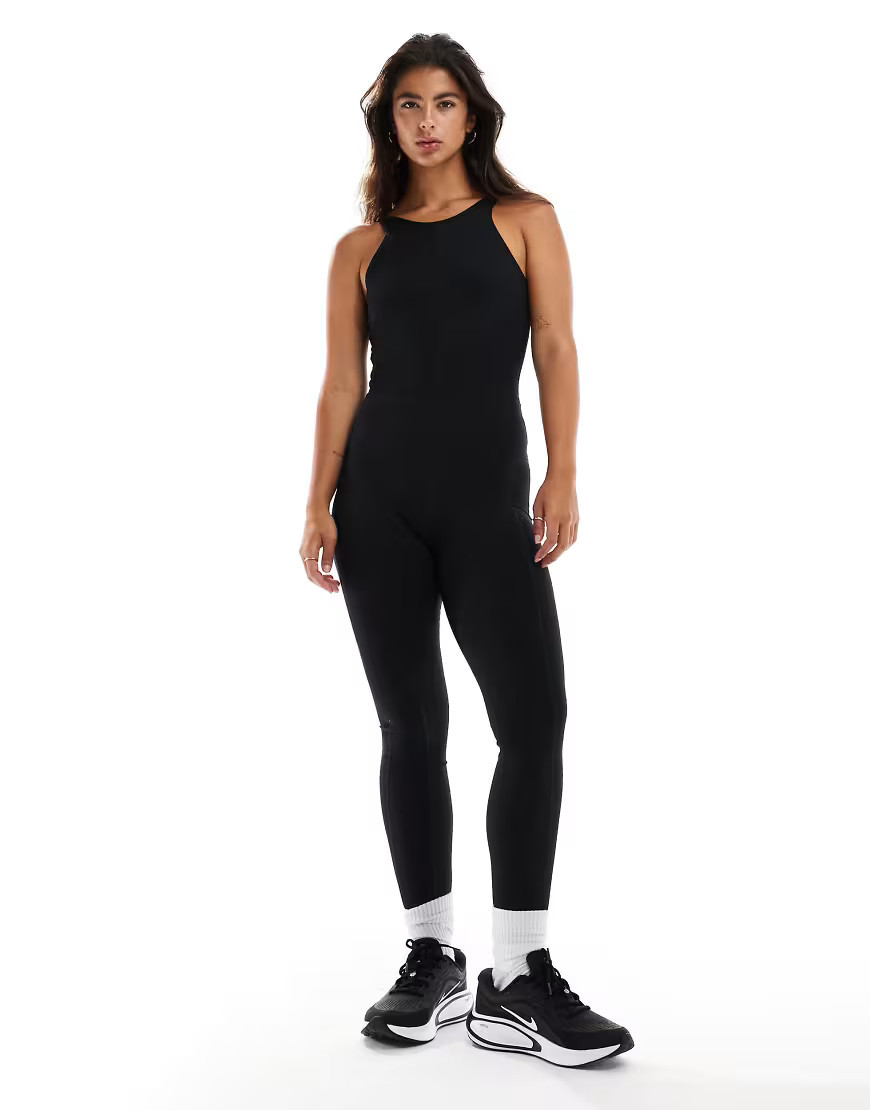 Nike Training One bodysuit in black | ASOS (Global)