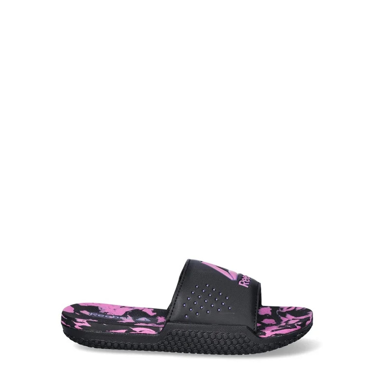 Reebok Girl’s Pervade Dual Density Comfort Slide Sandal - Walmart.com | Walmart (US)