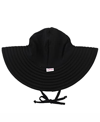 RuffleButts® Baby/Toddler Girls UPF 50+ Sun Protective Wide Brim Swimwear Sun Hat | Amazon (US)