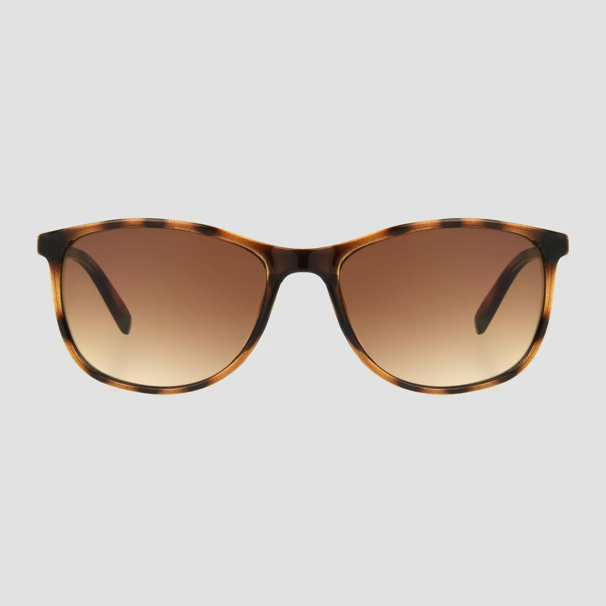 Women's Tortoise Shell Print Surf Shade Sunglasses - Universal Thread™ Brown | Target