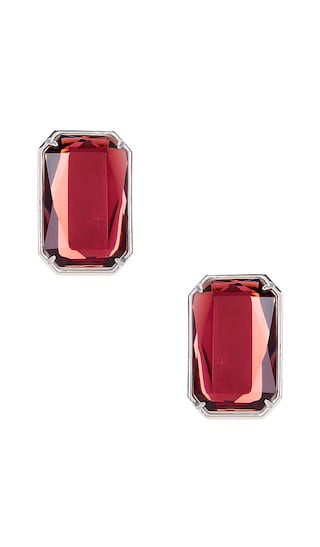 Kelsey Gemstone Earring in Sangria | Revolve Clothing (Global)