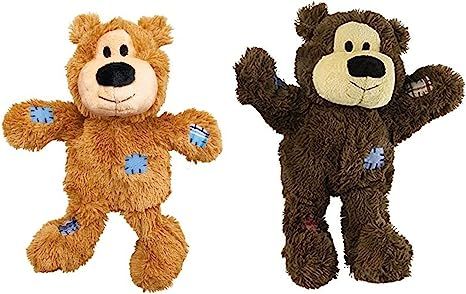 Kong Wild Knots Bears Durable Dog Toys Size:Med/Large Pack of 2 | Amazon (US)