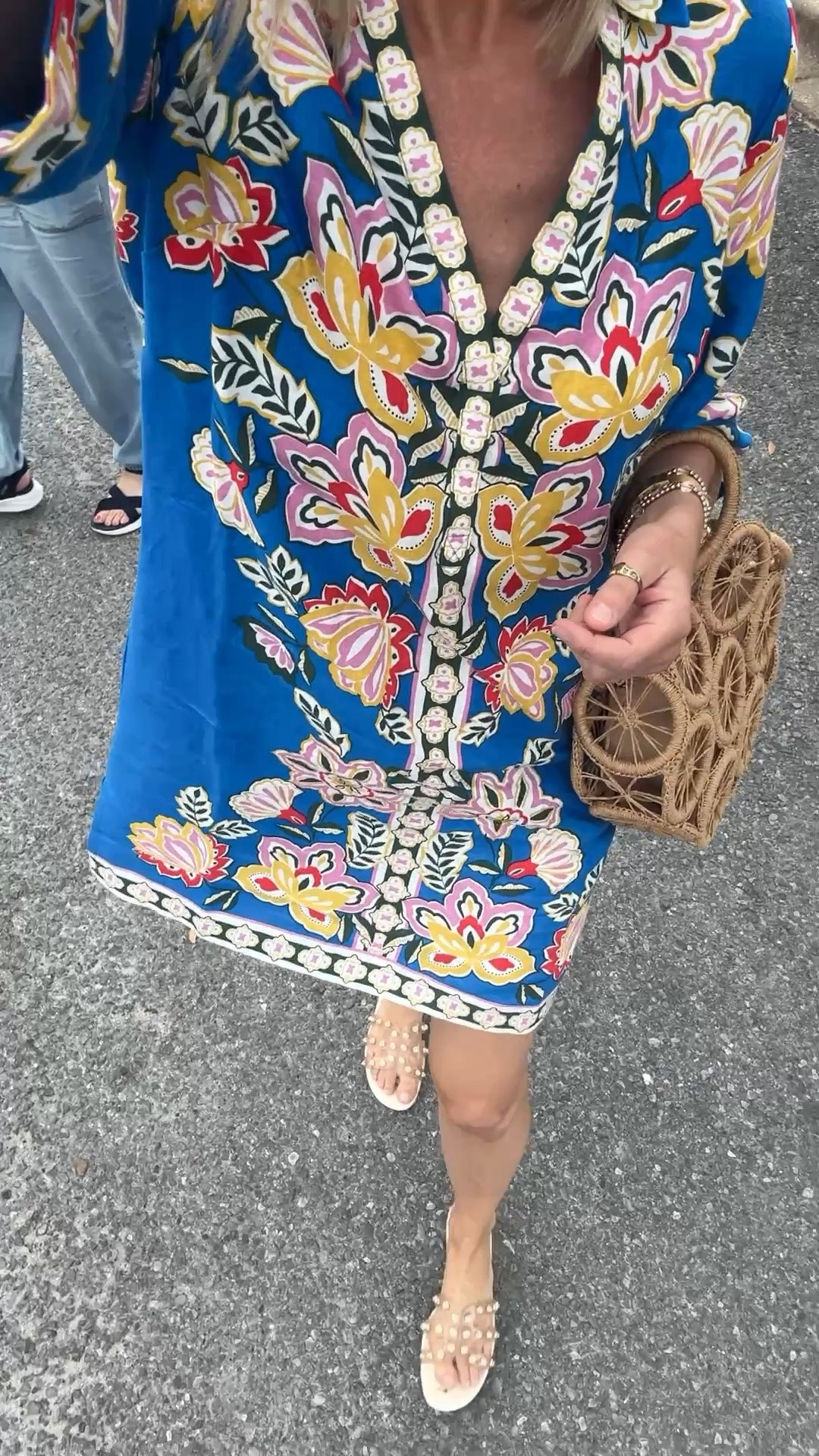 Felt like the perfect cinco de mayo day dress!   Would be cute for vacation or as a swim cover up.  True to size.

#LTKootd #LTKTravel #LTKOver40