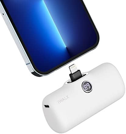 iWALK LinkPod Portable Charger 4800mAh Power Bank Fast Charging and PD Input Small Docking Batter... | Amazon (US)