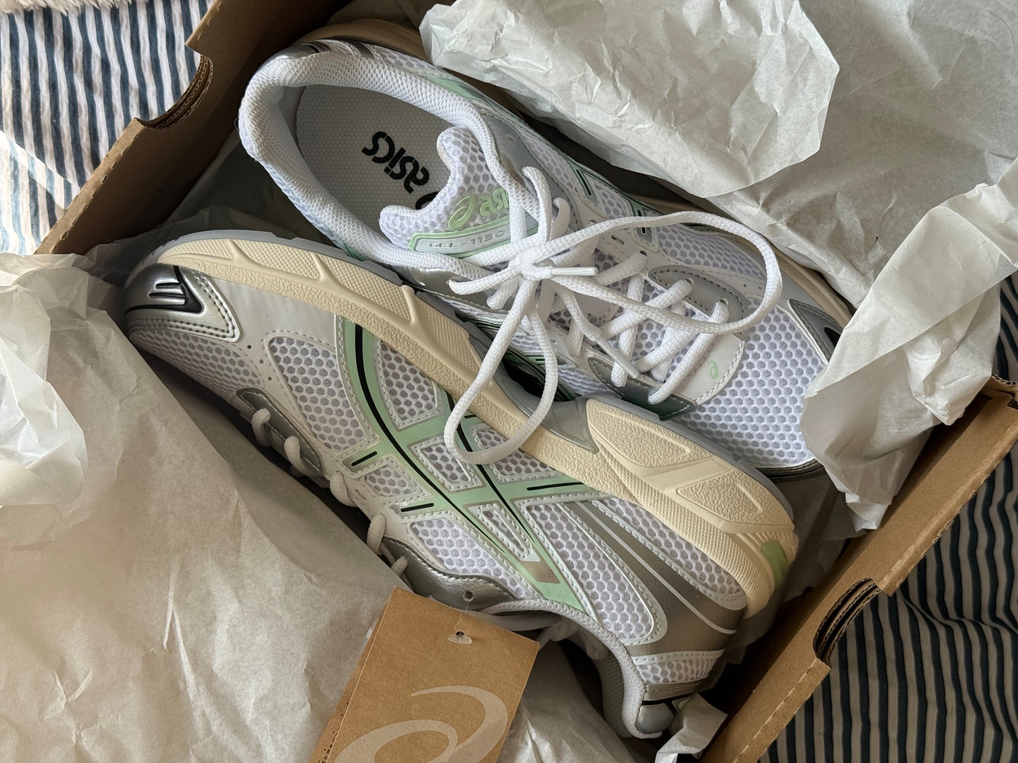 New gym trainers!! Mint free asics🍋‍🟩🍋‍🟩🍋‍🟩

#LTKfitness #LTKsummer #LTKspring