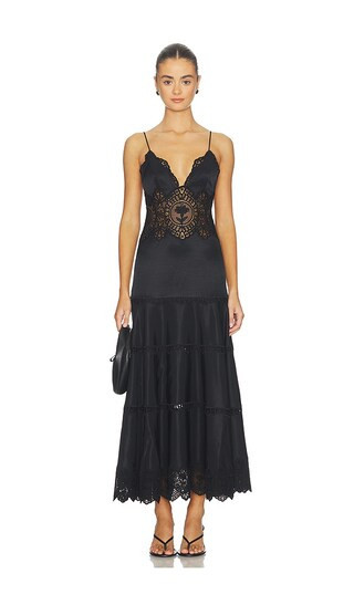 retrofete Leilani Dress in Black. - size XXS | Revolve Clothing (Global)