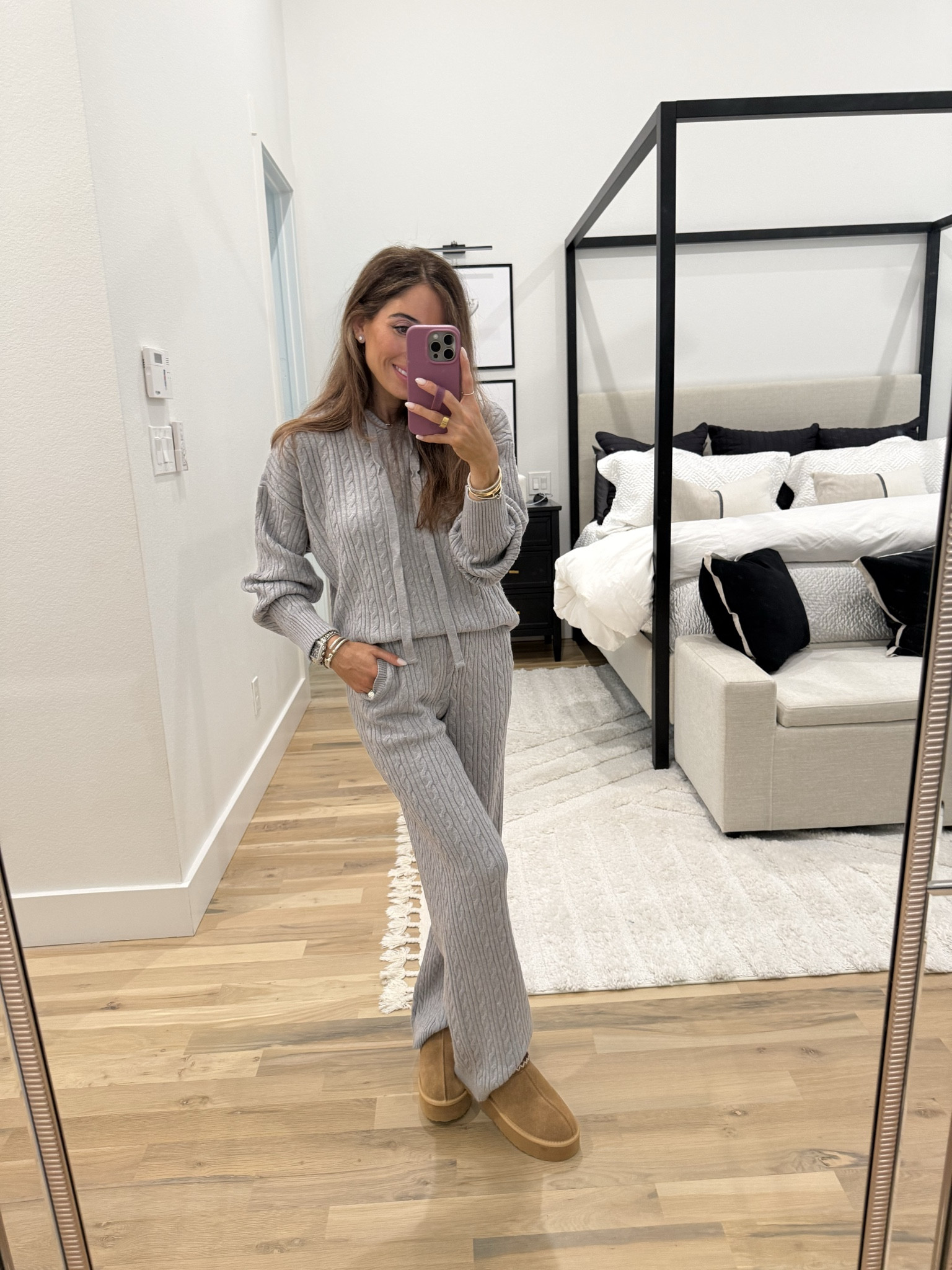 Such a cute trending cable knit matching site makes a great gift lounge set for the holidays Christmas set size xs Walmart finds 

#LTKPetite #LTKHoliday #LTKGiftGuide