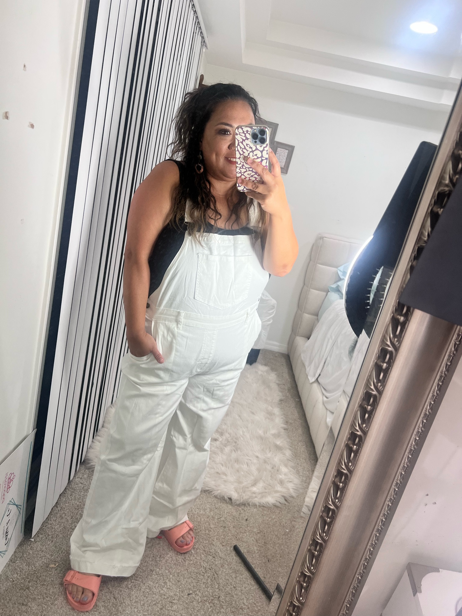 Wide leg overalls and birks please
