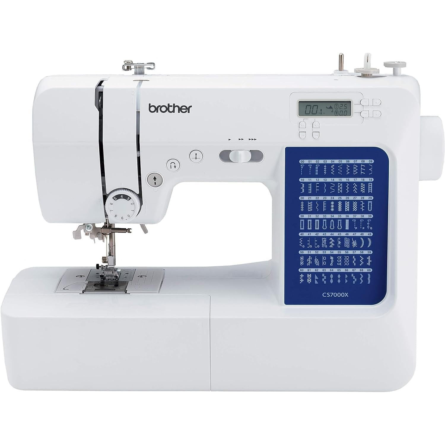 Brother CS7000X Computerized Sewing and Quilting Machine, 70 Built-in Stitches, LCD Display, Wide... | Amazon (US)