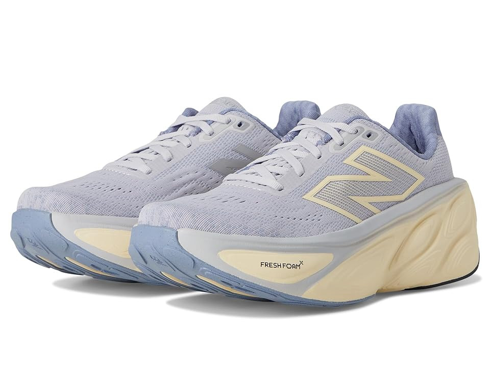 New Balance Fresh Foam X More v5 Women's Shoes Pearl Grey/Dusk Shower/Calcium : 13 D - Wide, Textile | Zappos