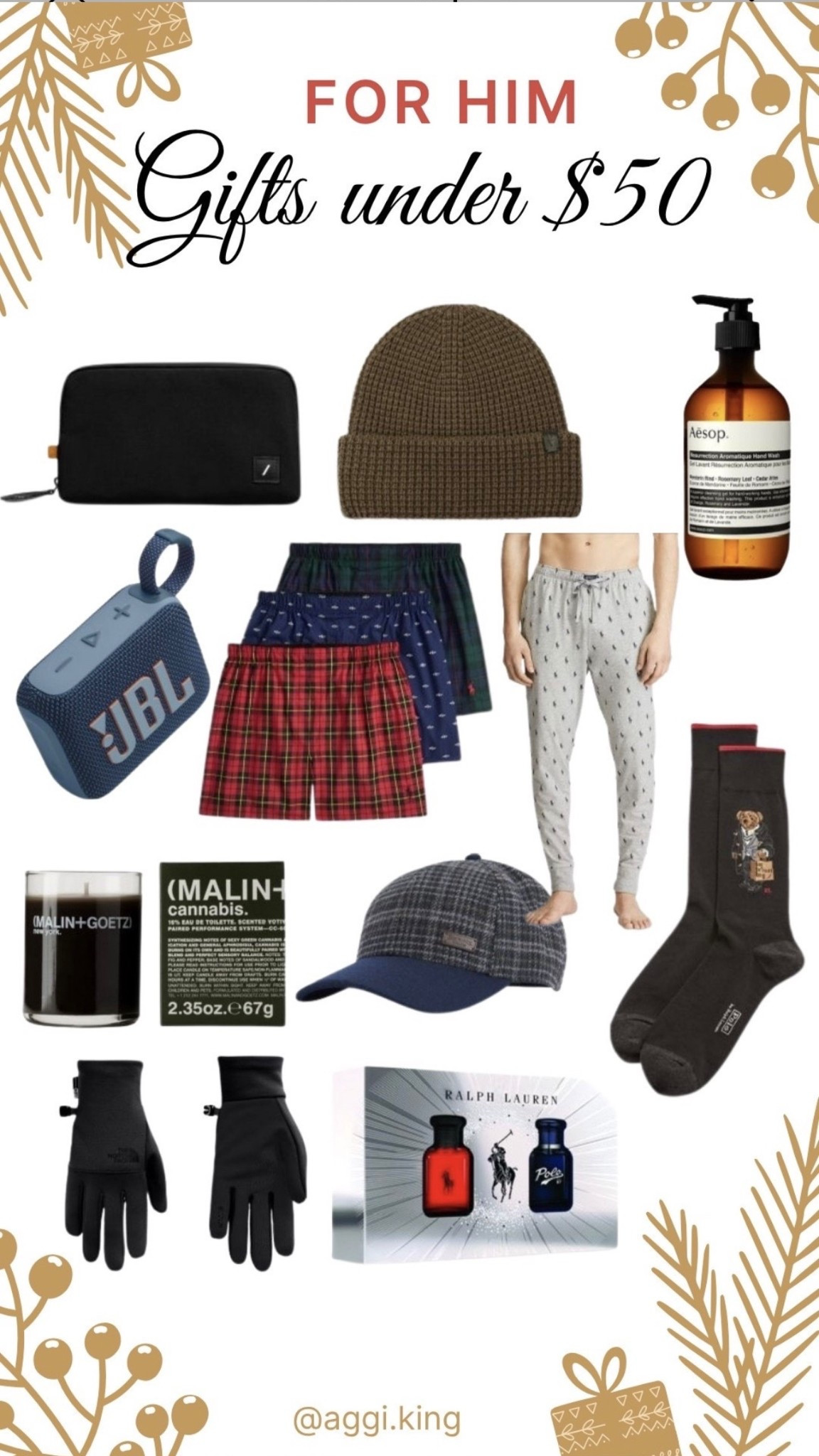 Gifts for him under $50 


#LTKFindsUnder50 #LTKHoliday #LTKGiftGuide

#LTKOver40 #LTKselfcare #LTKMens