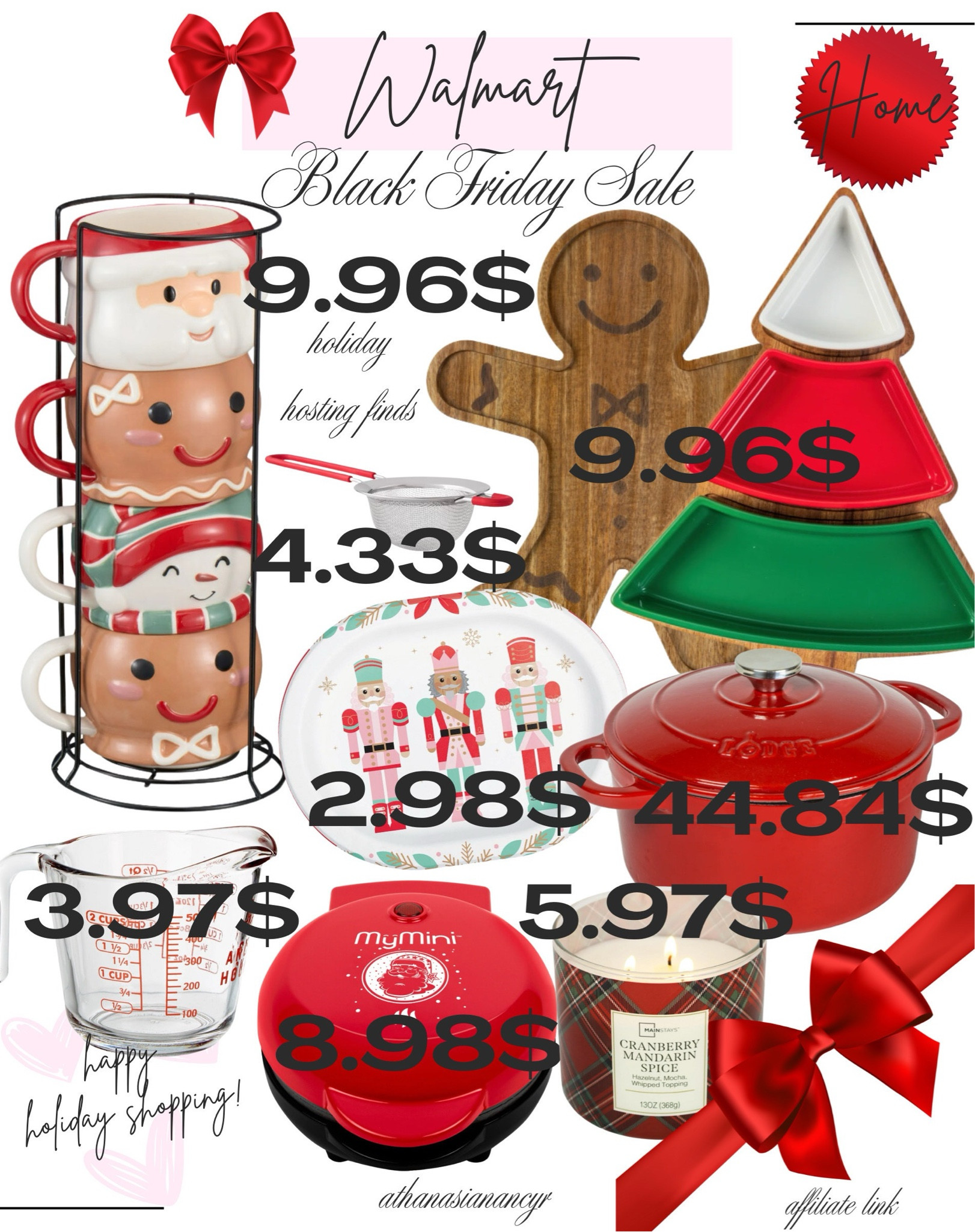 Walmart cyber Wednesday deals on Christmas hosting finds 


#LTKHoliday #LTKSaleAlert #LTKGiftGuide