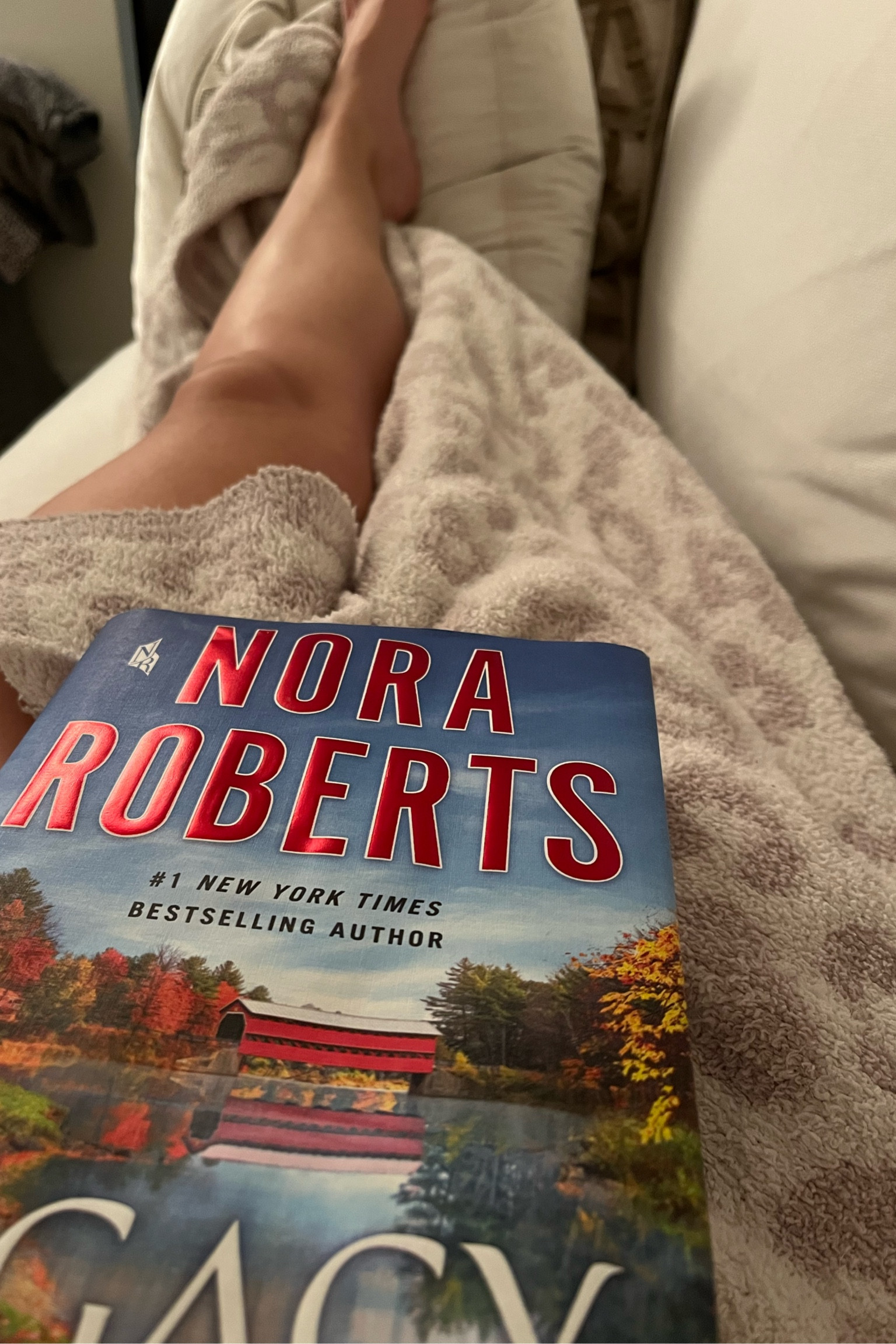 My current read! Only 30 pages to go and I am not ready to finish this one! Nora Roberts does it again! Such a quick read. Murder mystery/thriller/romance. Everything you could want in a book! The hardcover version is over 50% off right now on Amazon!!!!


#LTKsalealert #LTKunder50