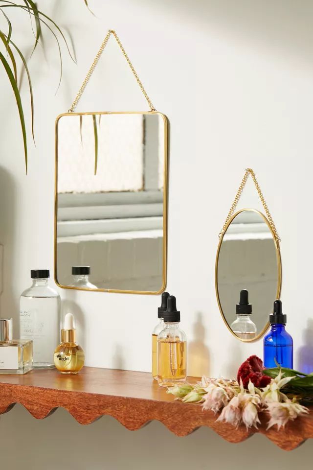 Tiny Hanging Wall Mirror | Urban Outfitters (US and RoW)