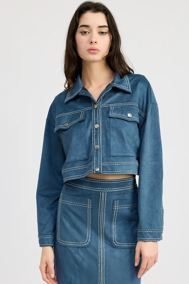 Robin Boxy Shacket | En Saison