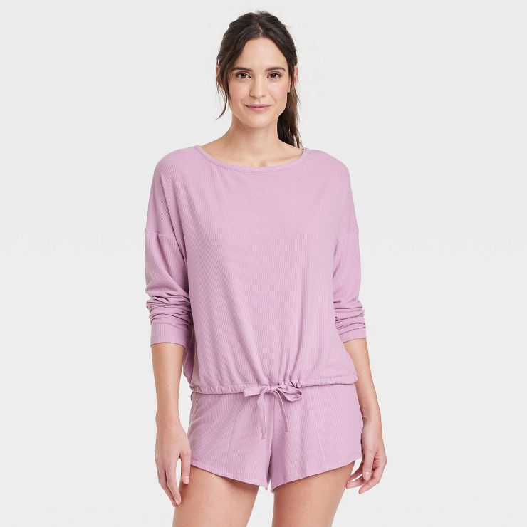 Women's Beautifully Soft Ribbed Pajama Set - Stars Above™ | Target
