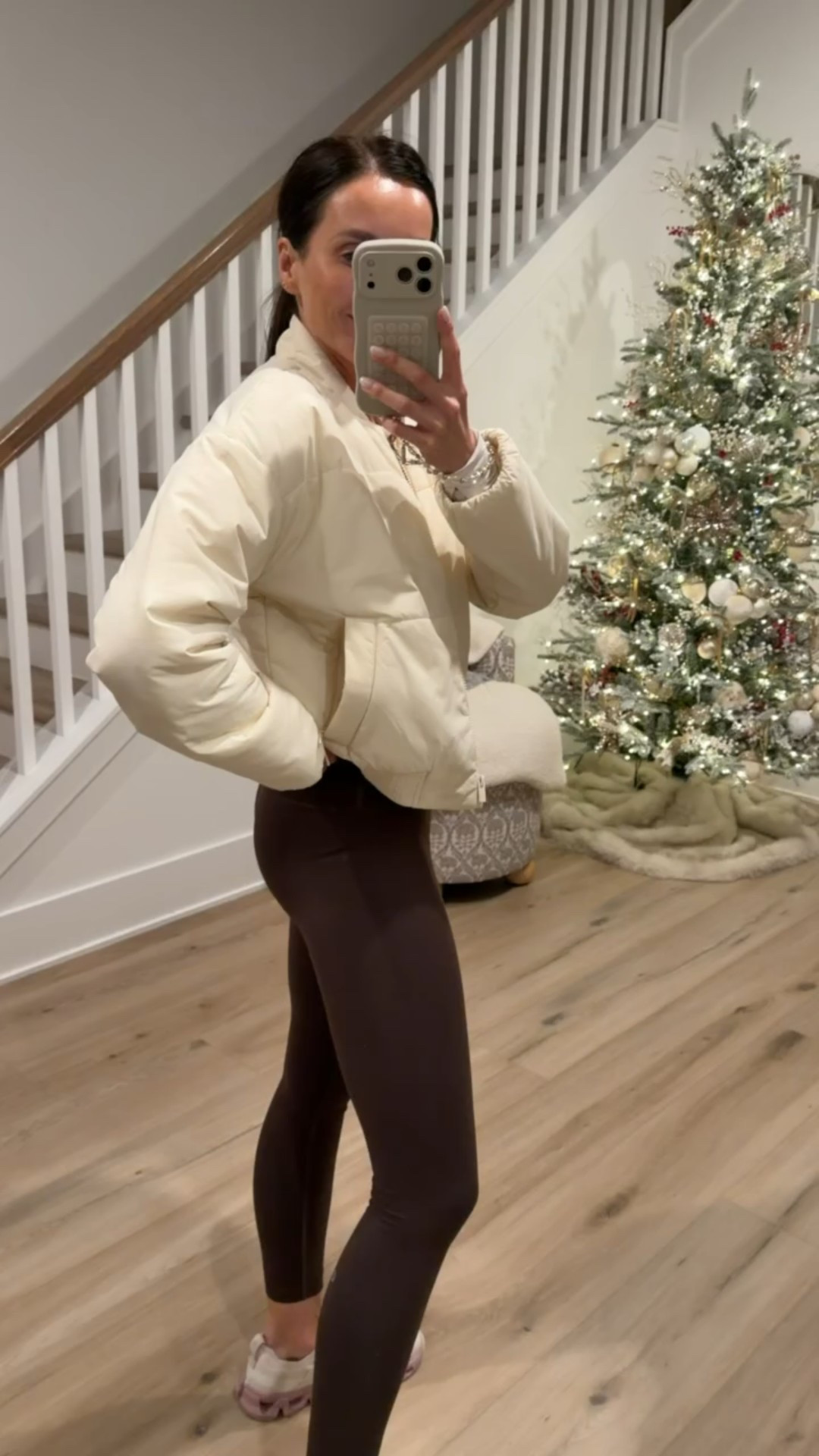 Activewear, Athleisure, casual winter outfit, busy mom outfit, leggings, puffer jacket, themominstyle 

#LTKSeasonal #LTKActive #LTKootd