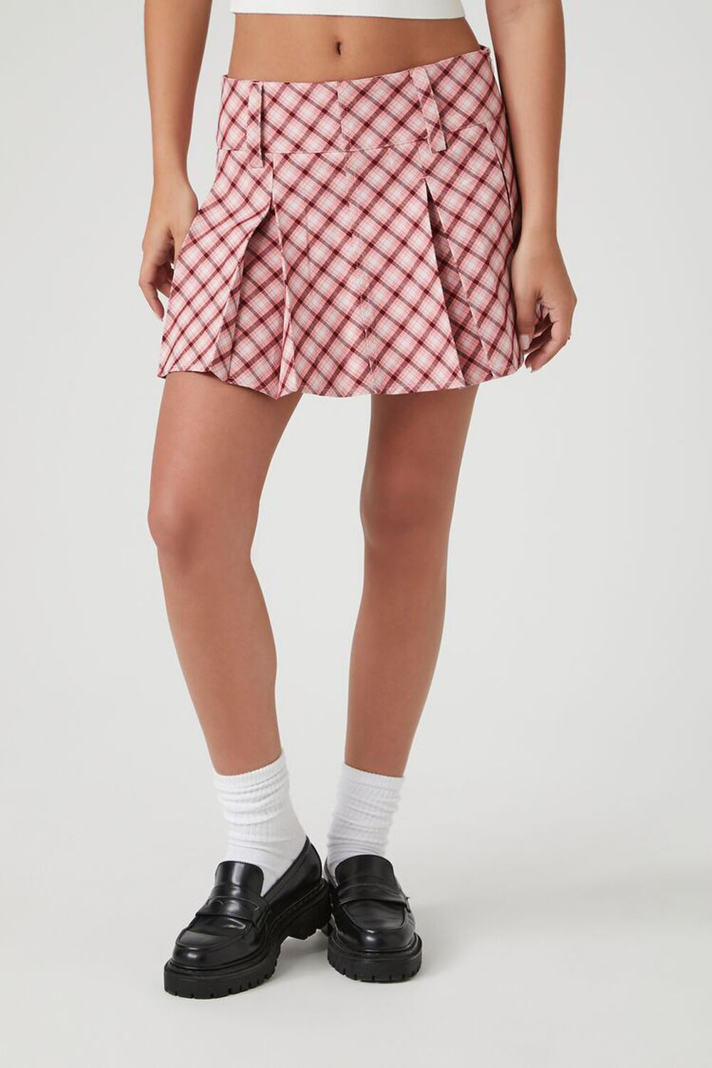 Pleated Plaid Mini Skirt | Forever 21 | Forever 21 (US)