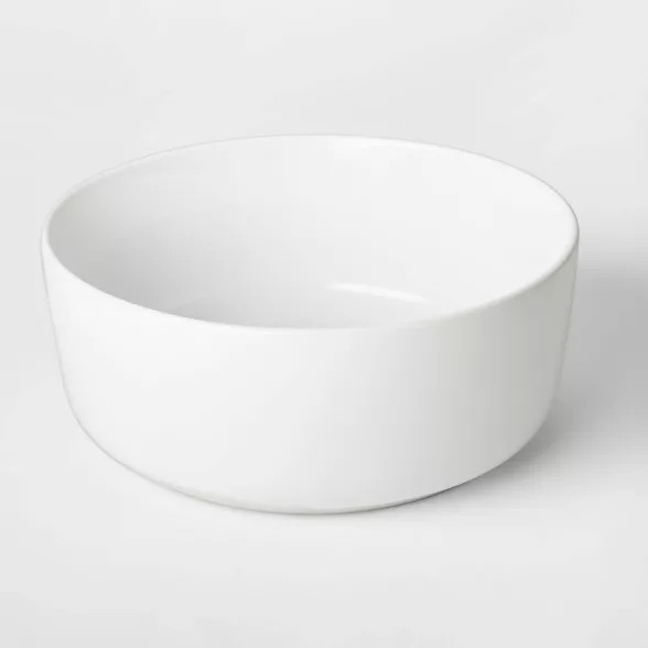 Large Basic Modern Bowl White 139oz - Threshold™ | Target
