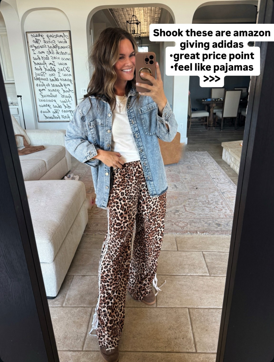 Love these new Amazon Joggers- in my normal S- have the coolest tie bow detail down the side and remind me of adidas. Easy comfy everyday outfit #casualoutfit #amazonfashion 

#LTKootd #LTKSaleAlert #LTKgrwm