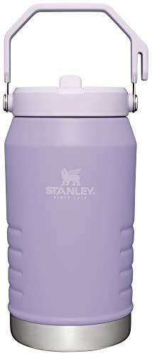 Stanley IceFlow Flip Straw Jug with Handle 64 oz| Twist On Lid and Flip Up Straw | Leak Resistant for Travel and Sports | Insulated Stainless Steel | BPA-Free | Lavender | Amazon (US)