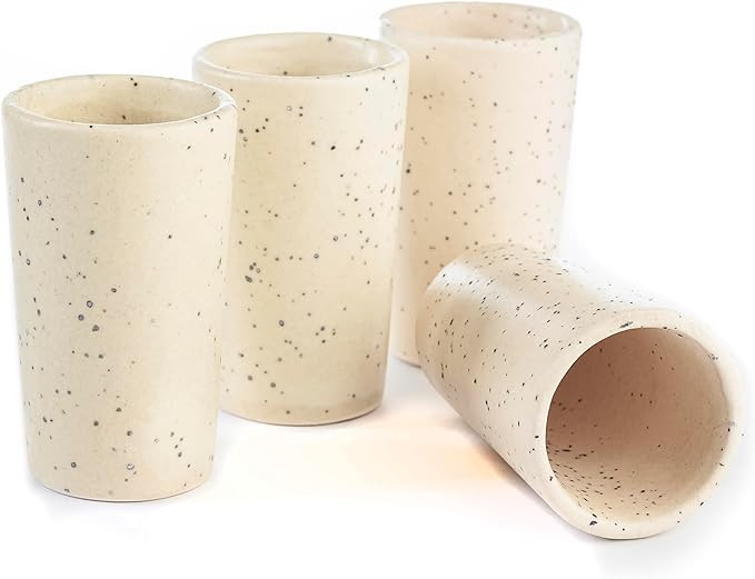 Talavera Shot Glasses Set of 4 Authentic Mexican Tequila Shot Glasses - Hand-painted - 2 Oz (Gran... | Amazon (US)