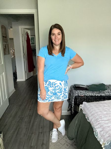 An easy summer OOTD and the look I wore for Father’s Day! The tee and skort…yes SKORT…are both from Lilly Pulitzer, the tee runs TTS, the skort runs a tad small, so size up! Both come in multiple color options and are perfect for summer! 

#LTKFindsUnder100 #LTKStyleTip #LTKMidsize