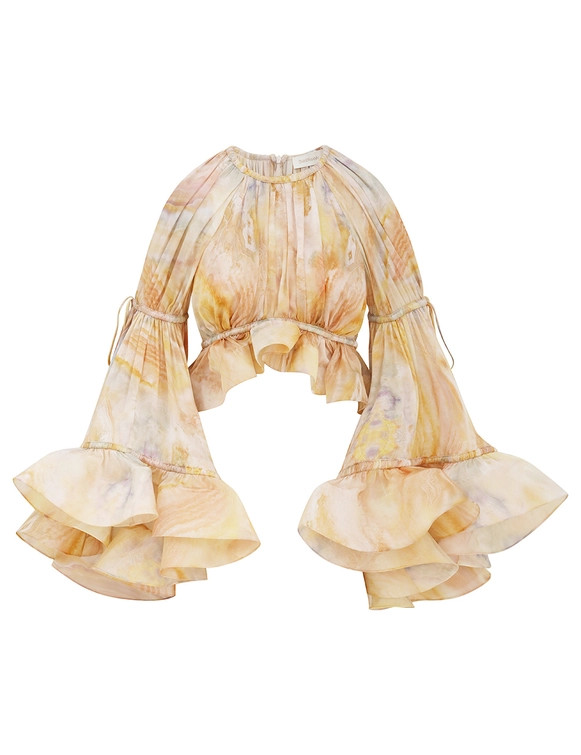 Balance Flounce Blouse | ZIMMERMANN (US, CA, EU, MENA)