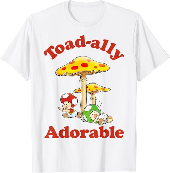 Super Mario Bros Retro Graphic Short Sleeve Cotton Polyester T-Shirt | Amazon (US)