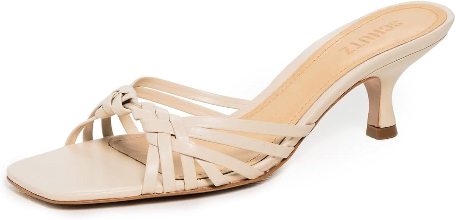 SCHUTZ Women's Tara Mid Mules | Amazon (US)