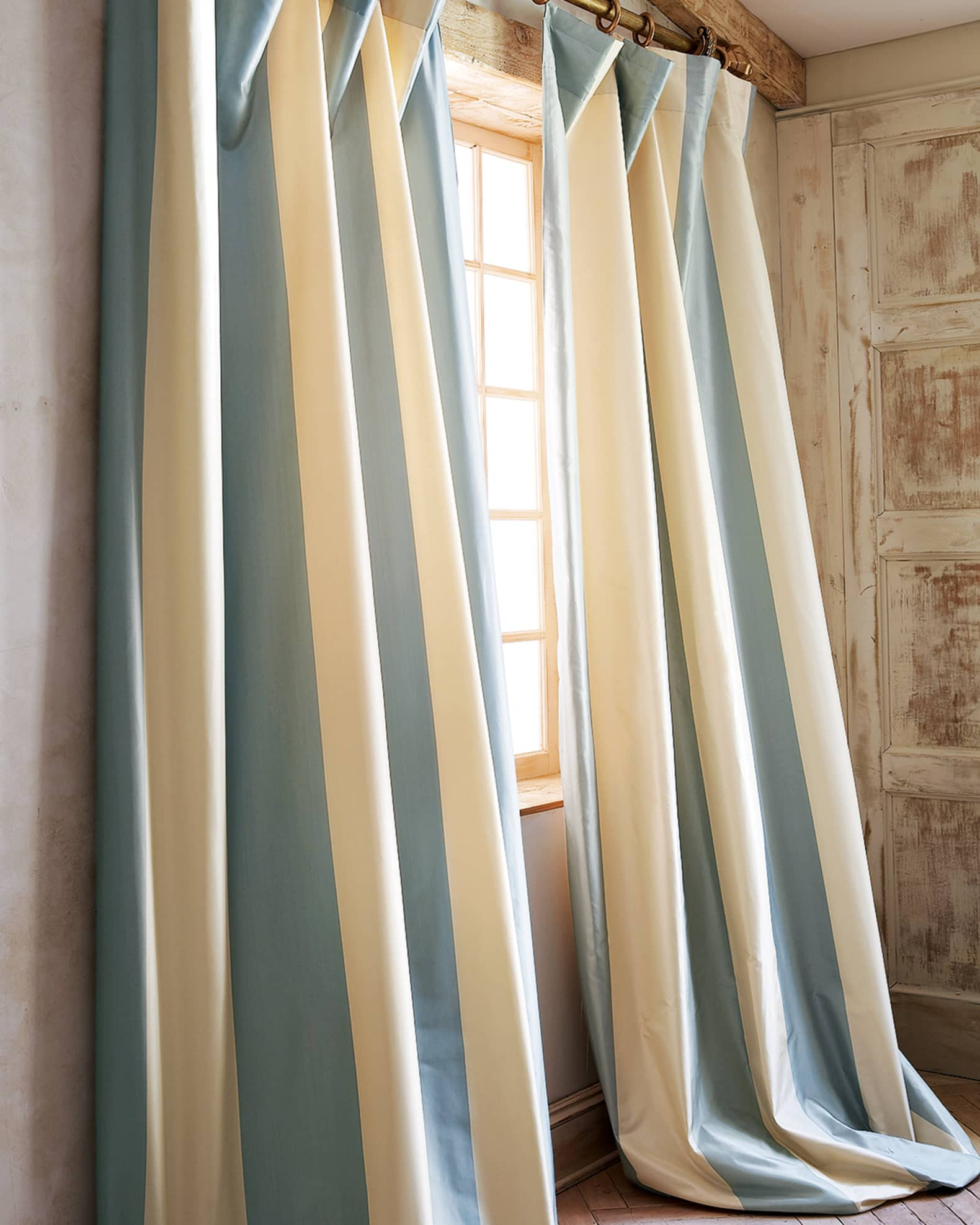 Home Silks Each Hampton Curtain, 96"L | Horchow